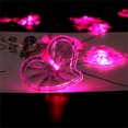 thumbnail image 4 of TIMIFIS Valentine Day Decor 65 In 10 LEDs Heart Lights String Lights Battery Operated with Remote Valentines Decorations for The Home Kids Bedroom Christmas Mother's Day(Red White) Gifts, 4 of 5