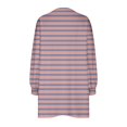thumbnail image 5 of RXIRUCGD Chandail en Molleton Oversize à Col Rond pour Femmes Imprimé Manches Longues Tunique, Rose, Taille : m, 5 of 5