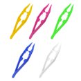 thumbnail image 1 of JJKBVCLO Assorted Colors Plastic Beads Tweezers for Beading Projects Craft Tweezers, 1 of 2