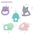 thumbnail image 3 of Melii Anneaux de Dentition en Silicone - 5 Anneaux de Dentition, 3 of 7