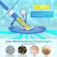 thumbnail image 3 of Costway Upgraded Automatic Pool Cleaner Swimming Pool Vacuum Sweeper with10 Extension Hose, 3 of 9
