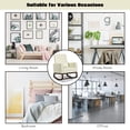 thumbnail image 4 of Costway Set of 2 Dual-use Upholstered Rocking Chair with Pillow Beige, 4 of 10