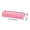 thumbnail image 3 of Pink Students Simple Oxford Cloth Pencil Bag Large Capacity Stationery Organizer Compact Opening Design Pink School Supply, 3 of 7