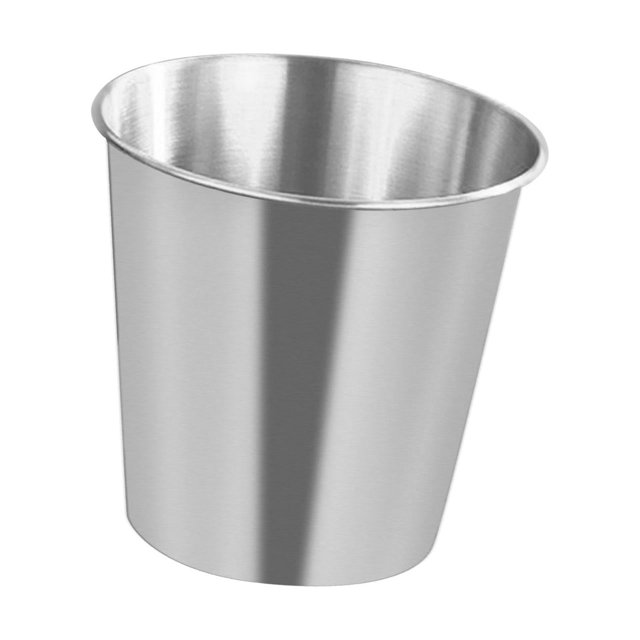 DOLITY Ice Bucket Beer Drinks Ice Tub Beverage Bottle Cooling Container Stainless Steel 1.1L Argent