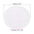 thumbnail image 2 of Unique Bargains Couvercle en Mousse 70mm/2.73 Pouces, 100 Pcs Résistant à la Pression Blanc Rouge, 2 of 7