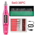 thumbnail image 4 of 18pc Electric Nail Drill, Portable Nail Drills for Acrylic Nails, Toenail Sander for Thick Nails File Kit, Acrylic Nail Kit Set Professional with Everything,, 4 of 7