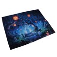 thumbnail image 2 of Scary Cemetery Pumpkin Lantern Backdrop, Horrible Durable Halloween Backdrop Folding Lightweight Washable  For Studio Props Photo For Party Birthday Decor, 2 of 8