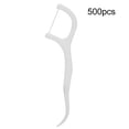 thumbnail image 2 of Fosa 500Pcs Oral Gum Teeth Tooth Cleaner Floss Thread Flossers Floss Pick Set, 2 of 8