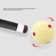 thumbnail image 4 of Billiard Cue Tip, 14mm Pigskin Pool Cue Tip High Bounce  for Pool Stick, 4 of 7