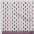 thumbnail image 2 of Soimoi Modal Satin Fabric Floral & Leaves Panel Decor Fabric Printed Yard 42 Inch Wide, 2 of 3