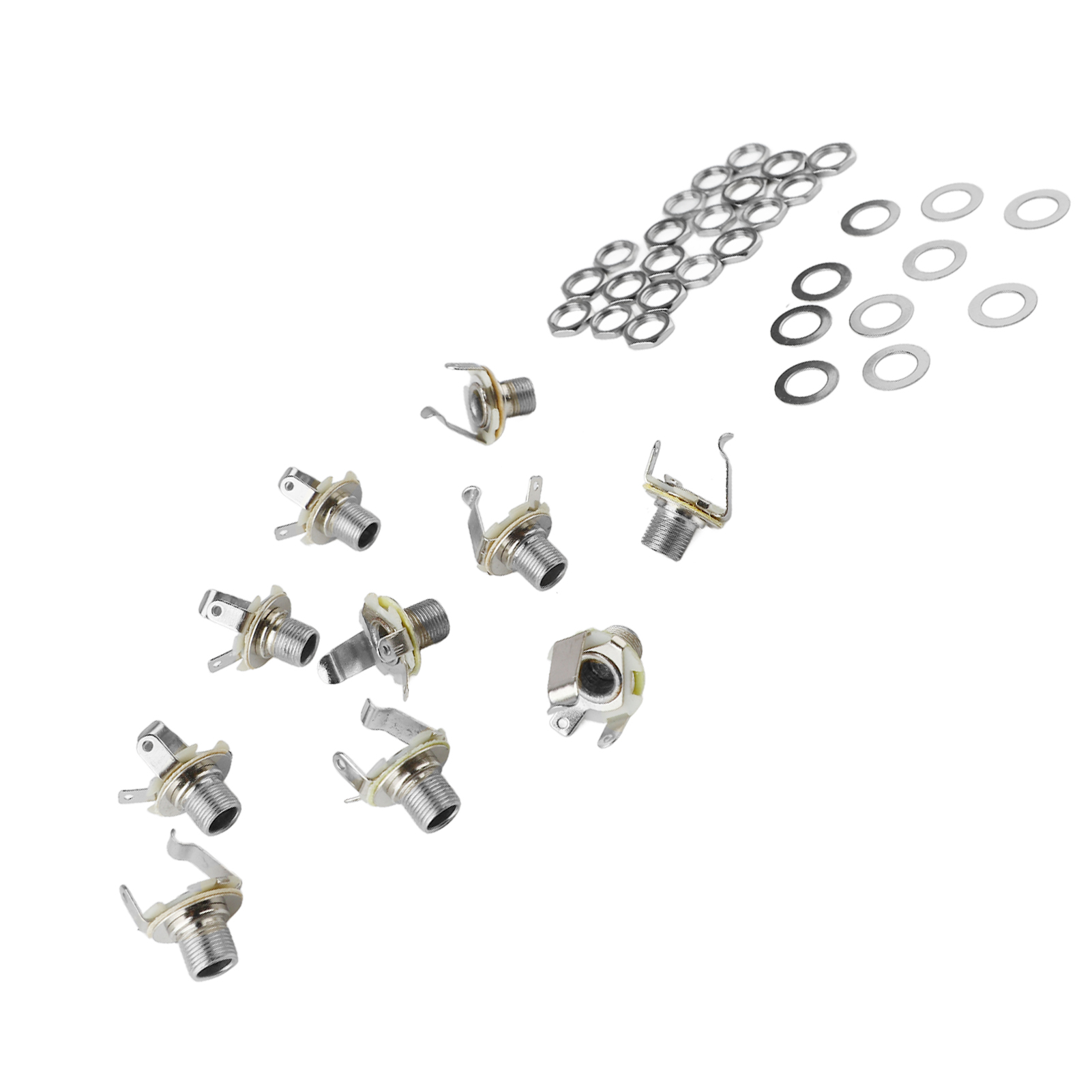 Guitar Jack,10 Set Guitar Jack Electric Guitar Socket Guitar Jack Remarkable Clarity