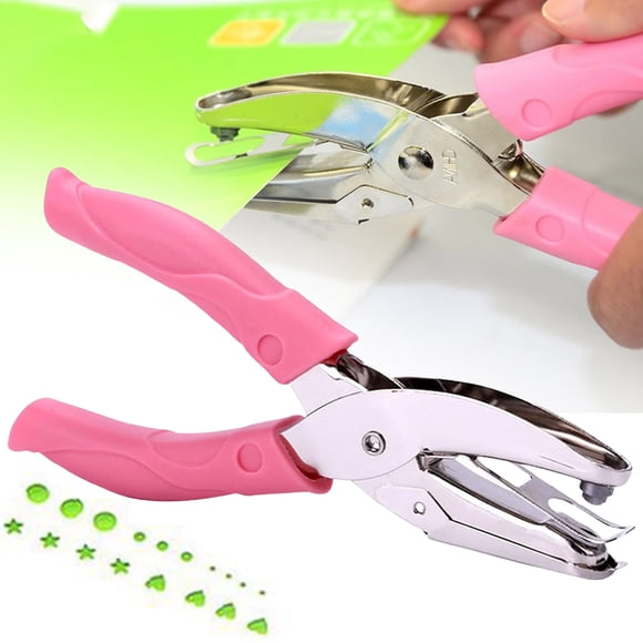 Heart Hole Puncher,Love Shape Punch,Single Hole Punch Scrapbooking & Diy,Heart Shaped Paper Puncher 6.3"Handheld Single Hole Punch,Love Shape Punching Machine for Scrapbooking,Cards,DIY Craft