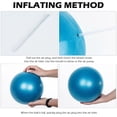 thumbnail image 3 of 25CM Balance Mini Yoga Ball Small Pilates Ball Fitness Exercise Stability Pilates Ball Anti-Burst Physical Ball, 3 of 8