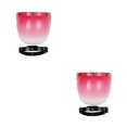 thumbnail image 3 of VONKY Visors Clear For Unisex Riders Easy To Clean Vintage Gradient Pink Black 2Set, 3 of 6