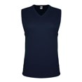 thumbnail image 1 of C2 Sport T-Shirt Sans Manches Col en V pour Femmes, G, Marine, 1 of 1