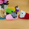 thumbnail image 2 of Jouet pour Chat Qui Dort Petit Chat Animal en Peluche Jouet en Peluche Chaton (Chat de Couleur Aléatoire) Rouge Rose, 2 of 6