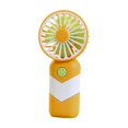 thumbnail image 2 of Yhmxh Camping Essentials Travel Essentials Camping Gear Handheld Fan Summer Portable Carry Small Fan Rechargeable Household Small Fan Student Dormitory Outdoor Gift Fan Light Sound Low Noise, 2 of 8