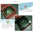 thumbnail image 3 of 2MIL Clear Safety Window Film UV Blocking Security Window Glass Protection Sticker Self Adhesive Glass Film,23.6Inch x 10Feet, 3 of 7