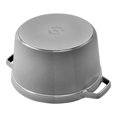 thumbnail image 2 of STAUB La Cocotte Cocotte Ronde Haute en Fonte de 4,75 L, Gris Graphite, 2 of 11