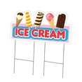 thumbnail image 1 of 24 x 36 Po Signe de Cour et Piquet - Crème Glacée 2, 1 of 1