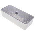 thumbnail image 3 of Miangastore White Cutlery Organizer Box for Kitchen Storage Made of Durable Synthesis Material 7.8x4.9 Inches, 3 of 9