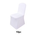 thumbnail image 1 of Birdeem Banquet Hotel Chair Cover Home Elastic Chair Cover Bleached White Multi Pc, 1 of 12
