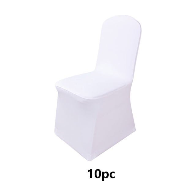Birdeem Banquet Hotel Chair Cover Home Elastic Chair Cover Bleached White Multi Pc