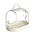 thumbnail image 4 of GROWTH TANK Bird Cage Multipurpose Parrot Outing Cage Bird Carrier for Parrotlets Cockatiels White, 4 of 9