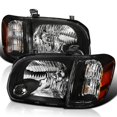 thumbnail image 2 of Spec D Tuning 2LCLH-TUN05JM-RS Head Light & Corner Light for 2005-2006 Toyota Tundra, Black, 2 of 4