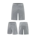 thumbnail image 1 of Sentmoon Mens Golf Shorts Breathable High Waist Running Shorts Straight Solid Color 2025 Summer Swim Trunks Side Pockets Stylish for Running Workout Gray M, 1 of 8