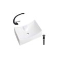 thumbnail image 1 of DROP Bath and Kitchen DR091482 Bathroom Vessel Sink Set, 1 of 6