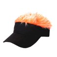 thumbnail image 2 of WIFKLSIIPG Fashion DIY Hairstyle Adult Funny BaseBall Cap with Hop Hair Wig Solid, 2 of 3