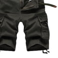 thumbnail image 5 of fartey Mens Plus Size Cargo Shorts Casual Multi Pockets 5 Inch Pants with Zipper Button Lightweight Fit Outdoors Half Trousers, 5 of 5