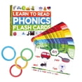 thumbnail image 2 of IMENGL Phonics Cards Learn To Read In 20 Stages Games For Kids Ages 4 8 Kindergarten First Second Grade Homeschool Educational Study Activity Activities for Toddlers 1-3,Toddler Magnets for Refriger, 2 of 9