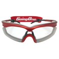 thumbnail image 2 of Going One Sports Safety Glasses - Raquet Sports Protective Eyewear, Eye Protection Goggles for Pickleball, Racquetball, Squash, Basketball; with Anti-Fog Lenses and Padded Eye Rims, Junior Size, Red, 2 of 4