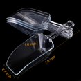 thumbnail image 4 of 4 Pieces Multi-purpose Kitchen Scoops Ice Scoop Bath Scoops, Food Candy Sugar Scoop for Kitchen Bar Party Wedding (7.5 Inch Long), 4 of 10
