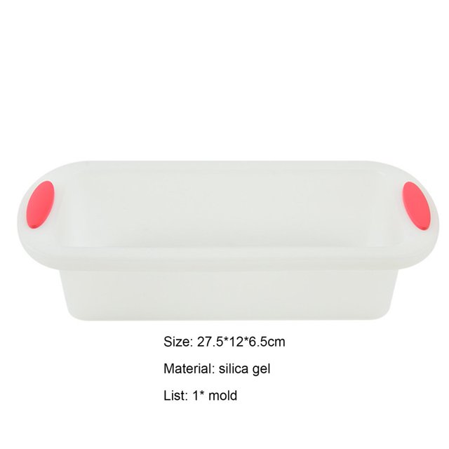 AMERTEER Silicone Mold Wide Application Heat-resistant Excellent Rectangular Silicone Bread Pan Mold