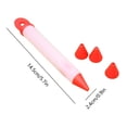 thumbnail image 3 of Dvkptbk Icing Dispensers 1PC MouldCream Cup Icing Piping Silicone Nozzle Dessert Decorator Cake Pen Cake DIY Doodle Pen Milking Grease Pen Kitchen Gadgets on Clearance, 3 of 4