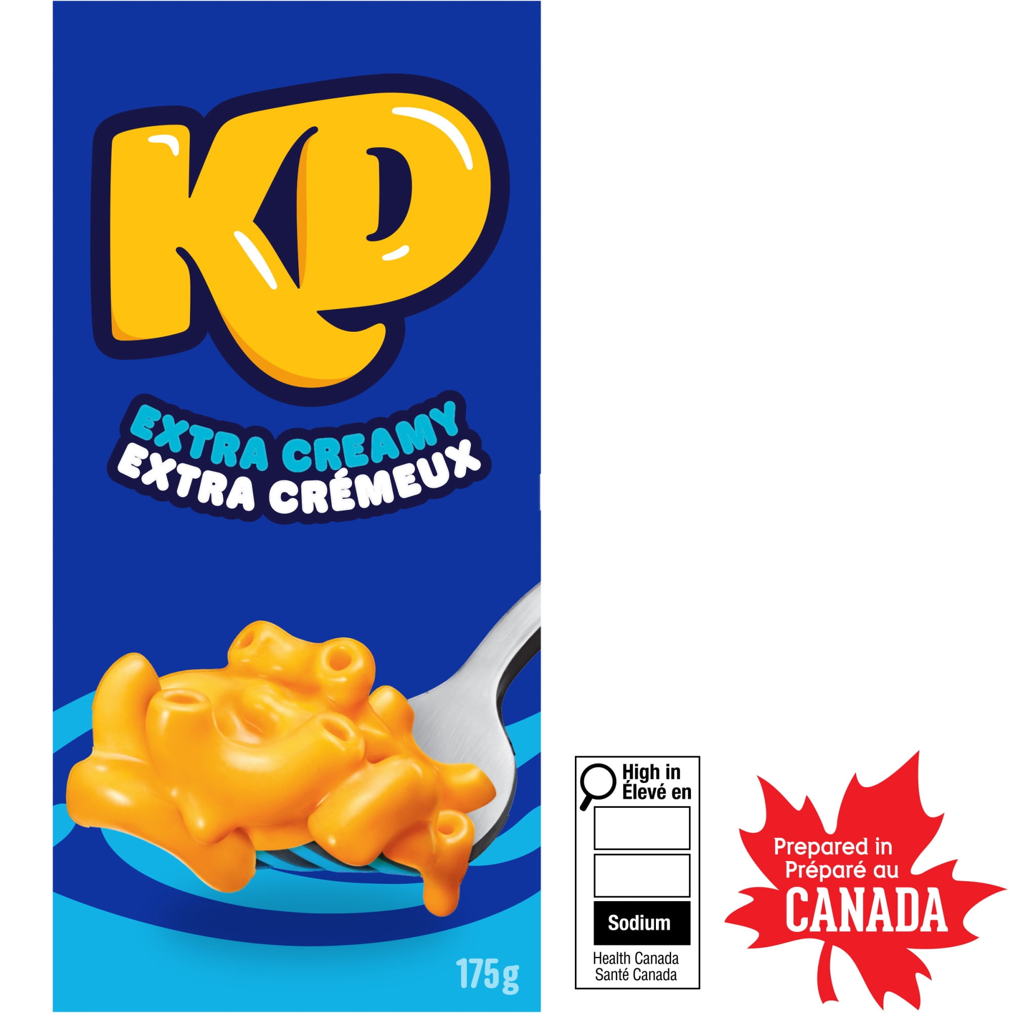 Kraft Dinner Extra Creamy Macaroni and Cheese Dinner, 175g Box