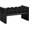 thumbnail image 1 of Meridian Furniture Waverly Black Bench, 1 of 6