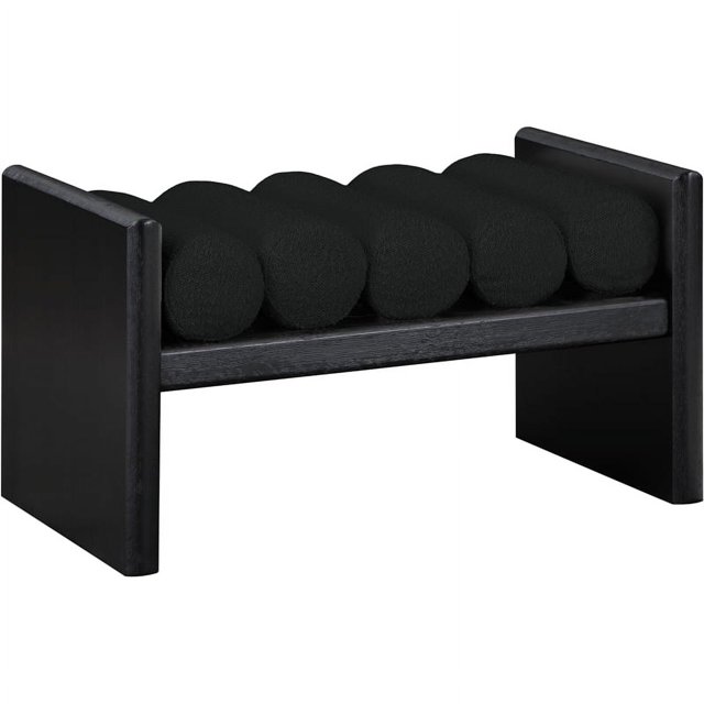 Meridian Furniture Waverly Black Bench