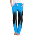 thumbnail image 1 of FAIWAD Womens Linen Pants Straight Leg Loose Drawstring Sweatpants Summer Plus Size Lounge Joggers Pants, 1 of 4