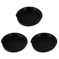 thumbnail image 1 of 3X Sound Hole Cover Block Plug Screeching Halt for 38 Inch/39 Inch EQ Acoustic Guitar Black, 1 of 5