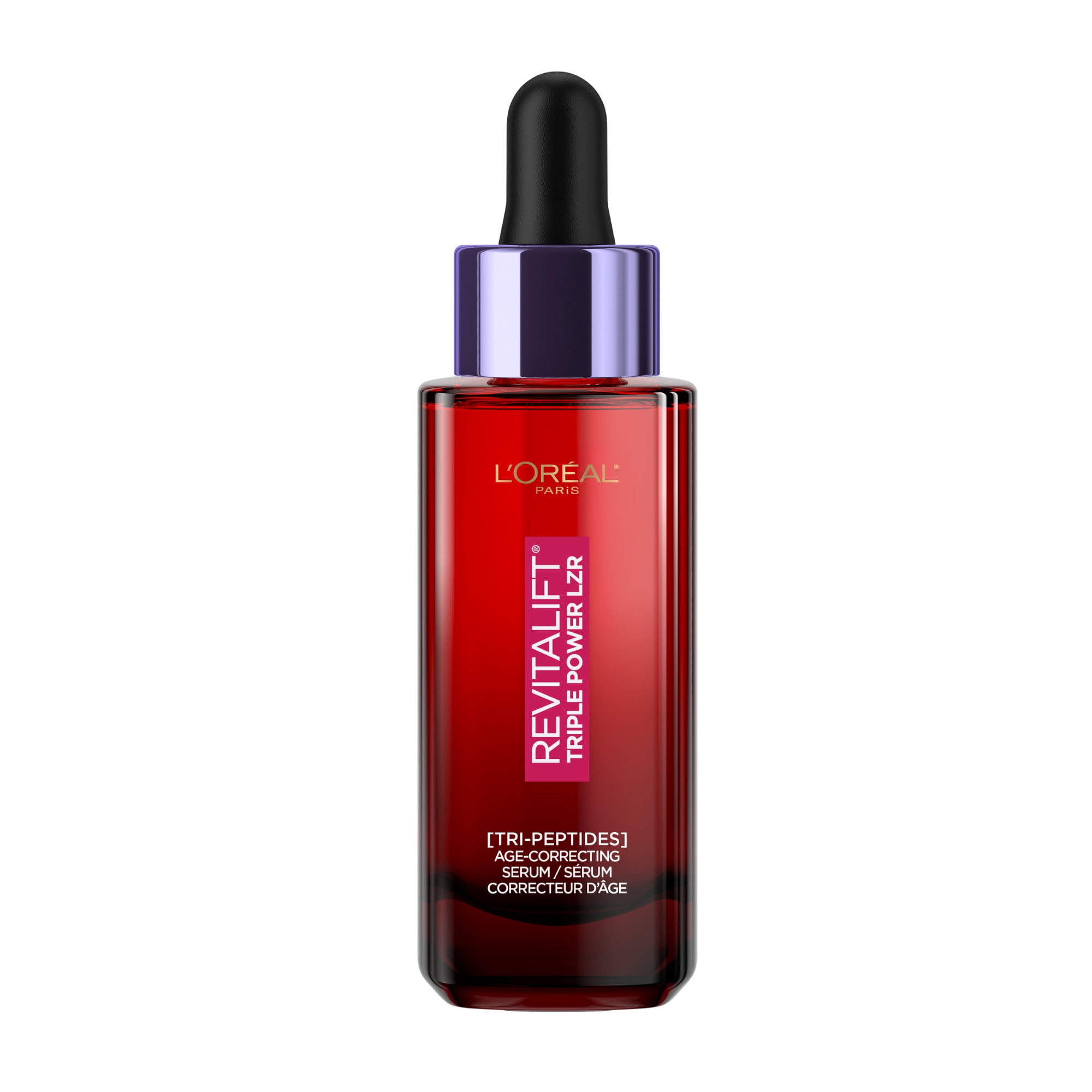 L'Oréal Paris Sérum Correcteur d'Âge pour le Visage, Triple Power LZR 30ml