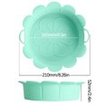 thumbnail image 3 of Agiferg Reusable Air Fryer Silicone Baking Tray Flower Shaped Fryer Tray Pad, 3 of 6