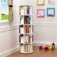 thumbnail image 1 of TOYTEXX 5-Tier 360° Rotating Stackable Bookshelf Organizer for Adults&Childern – Home & Office Use, 1 of 4