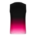 thumbnail image 4 of IROINID Débardeurs pour Hommes, Mode Décontractée, Impression Dégradée, Col Rond, Sport, 4 of 4