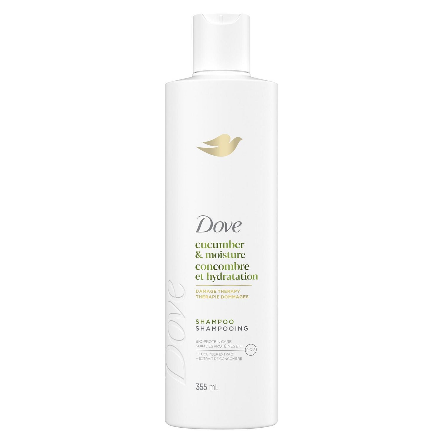 Dove Shampoo Cucumber & Moisture Bio-Protein Care, 355 ml