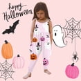 thumbnail image 2 of Girls' Halloween Print Tank Jumpsuit Romper With Harem Pants, 2 of 5