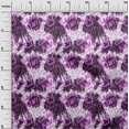 thumbnail image 3 of oneOone Cotton Poplin Purple Fabric Writing Abstract Texture With Text Sewing Material Print Fabric By The Yard 56 Inch Wide, 3 of 4